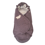 Accessories, strollers for children lodger  Lodger Bunker Folklore Fleece vissezonas guļammaiss  Mauve BK 330