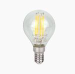 Desc lamp sigg  LED spuldze E14 4W 2700K 480lm 220-240V FILAMENT G45 GLOBE LED line LITE
