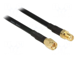 Cable | 5m | SMA male,SMA female | black | &Oslash;cable: 4.8mm | 50&Omega;