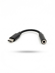 Vakoss TC-5681 Headphone Adapter (USB-C to 3.5mm Mini-Jack) &ndash; Black