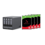 UGREEN NASync DXP4800 Plus NAS s&uuml;steem 4-k&otilde;vakettaga 32TB koos 4x Seagate IronWolf ST8000VN004 8 TB