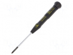 Screwdriver | Phillips | precision | PH0 | ESD | Series: PRECISION