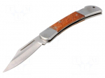 Knife | Tool length: 196mm | Blade length: 80mm | Blade: about 45 HRC