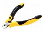 Pliers | side,cutting | ESD | Pliers len: 115mm | Cut: without chamfer