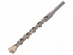 Drill bit | for concrete | &Oslash;: 16mm | L: 210mm | metal | Man.series: PRO 4