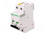 Circuit breaker | 400VAC | Inom: 10A | Poles: 2 | DIN | Charact: C | 6kA
