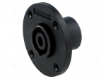 Socket | loudspeaker | male | PIN: 4 | 30A | 133V | thermoplastic | IP54