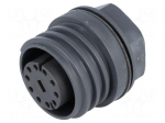 Connector: circular | socket | female | PIN: 10 | EXPlora | IP68 | UL94V-0