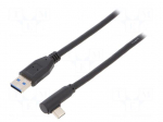 Cable | USB 1.1,USB 2.0,USB 3.0 | USB A plug,USB C angled plug