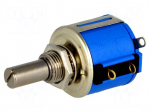 Potentiometer: shaft | multiturn | 1k&Omega; | 2W | &plusmn;5% | 6.35mm | linear | IP40