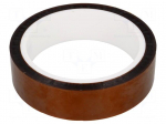 Tape: high temperature resistant | -73&divide;260&deg;C | W: 25mm | L: 33m | 40%