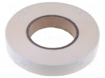 Tape: fixing | W: 25mm | L: 50m | Thk: 0.13mm | double-sided | acrylic