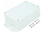 Enclosure: multipurpose | X: 80mm | Y: 120mm | Z: 45mm | ZP | light grey