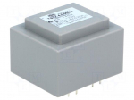 Transformer: encapsulated | 4.5VA | 230VAC | 6V | 6V | 0.37A | 0.37A | IP00