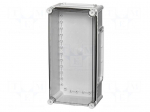Enclosure: wall mounting | X: 190mm | Y: 380mm | Z: 180mm | EK | grey | IK08