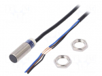 Sensor: inductive | Output conf: PNP / NO | 0&divide;2mm | 12&divide;24VDC | M12