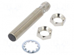 Sensor: inductive | Output conf: PNP / NO | 0&divide;9mm | 10&divide;30VDC | M12
