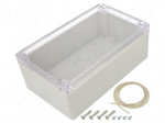 Enclosure: multipurpose | X: 120mm | Y: 200mm | Z: 75mm | Ritec | IP65