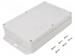 Enclosure: multipurpose | X: 140mm | Y: 210mm | Z: 45mm | ZP | ABS | IK07