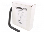 Heat shrink sleeve | glueless | 2: 1 | 16mm | L: 5m | black | polyolefine