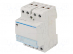 Contactor: 4-pole installation | 40A | 230VAC | NO x4 | ESC | -10&divide;50&deg;C