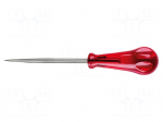 Screwdriver: awl | round | 6mm | Blade length: 100mm