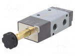 Electromagnetic valve | 1.5&divide;8bar | 3/2 NC | Thread: G 1/8" | 800l/min