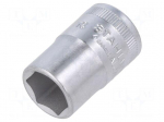 Socket | socket spanner | HEX 16mm | 1/2" | Socket bit length: 38mm