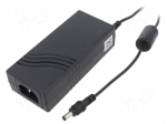 Power supply: switching | 15VDC | 3.33A | Out: 5,5/2,5 | 50W | 90&divide;264VAC