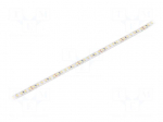 LED tape | white neutral | 2835 | LED/m: 120 | 10mm | white PCB | IP20