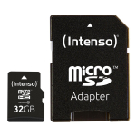 MEMORY MICRO SDHC 32GB C10/W/ADAPTER 3413480 INTENSO
