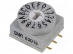 Encoding switch | Pos: 16 | SMD | 80m&Omega; | DC load @R: 0.2A/42VDC | LCP