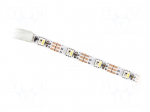 Programmable LED tape | RGBW | 3535 | LED/m: 60 | 5mm | white PCB | IP20