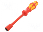 Screwdriver: insulated | 6-angles socket | HEX 13mm