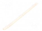 Hole and edge shield | polyetylene | L: 30.5m | natural | H: 4.7mm