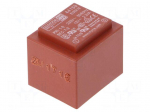 Transformer: encapsulated | 2.3VA | 230VAC | 12V | 192mA | PCB