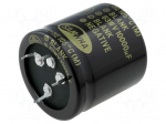 Capacitor: electrolytic | SNAP-IN | 10000uF | 63VDC | &Oslash;40x40mm | &plusmn;20%