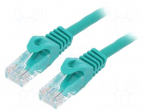 Patch cord | U/UTP | Cat: 6 | RJ45 plug,both sides | stranded | CCA | 5m