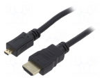Cable | HDMI plug,micro HDMI plug | PVC | HDMI 2.0 | 4K,UHD 2160p