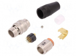 Connector: circular | plug | HR25 | male | PIN: 20 | push-pull | 1A | 30VAC