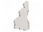 Splice terminal: rail | Entrelec | 300V | for DIN rail mounting