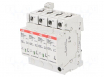 Surge arrester | Type 2 | Poles: 3+N | In 8/20us: 40kA | -40&divide;80&deg;C | IP20