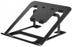 NEWSTAR NOTEBOOK DESK STAND  BLACK (ERGONOMIC)