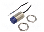 Sensor: inductive | OUT: PNP / NO | 0&divide;12mm | 10&divide;36VDC | M30 | 2m | IP67