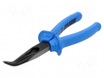 Pliers | curved,half-rounded nose | 200mm | 512/4G