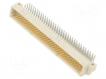 Connector: DIN 41612 | socket | male | PIN: 96 | angled 90&deg; | THT | 2.54mm