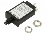 Circuit breaker | 240VAC | 28VDC | 0.3A | SPST | Poles: 1 | screw | T12-221
