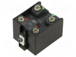 NC + NO | Accessories: contact block | Leads: screw terminals