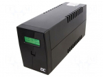 Power supply: UPS | 480W | 800VA | 207&divide;253V | 298x101x142mm | 9Ah