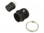Connector: circular | 678 | 150V | 5A | PIN: 6 | socket | female | soldering